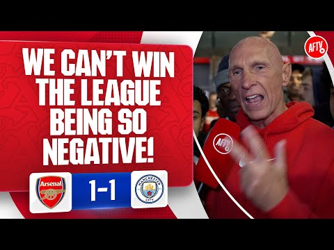 We Can’t Win The League Being So Negative! (Lee Judges) | Arsenal 1-1 Man City