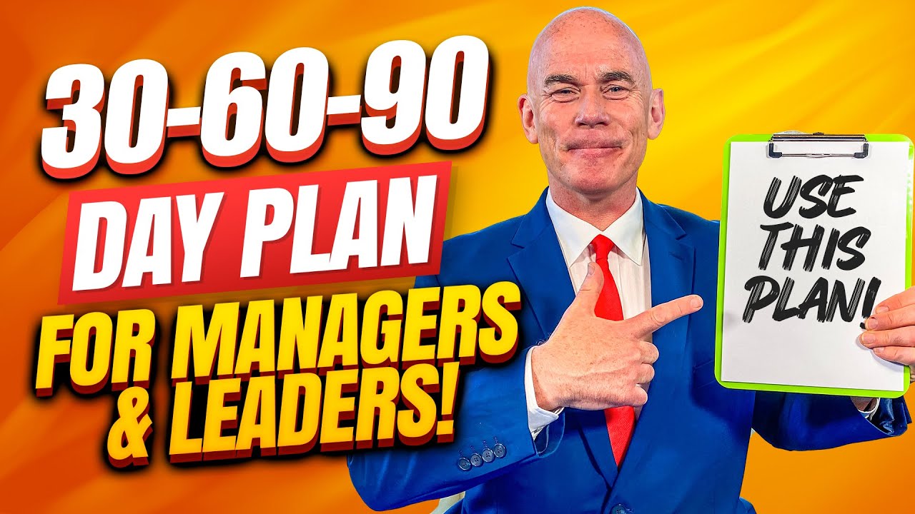 30-60-90 Day Plan for Managers & Leaders 📈