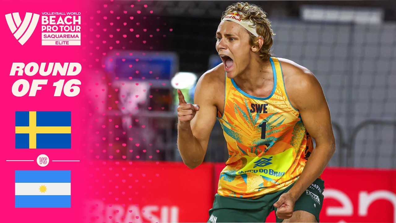 Åhman/Hellvig vs. Amieva/Bueno Highlights | Saquarema 2026 🏖️