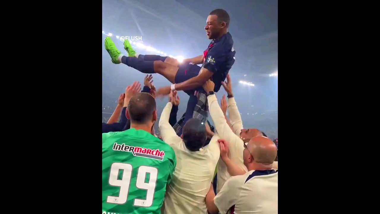 Mbappe Last Touch For PSG😢