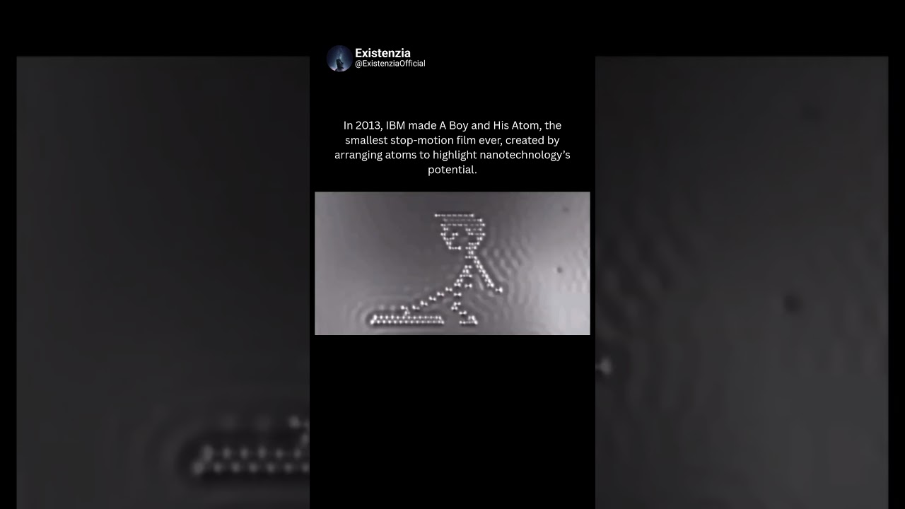 IBM's Atom-Based Stop-Motion Film 🎬