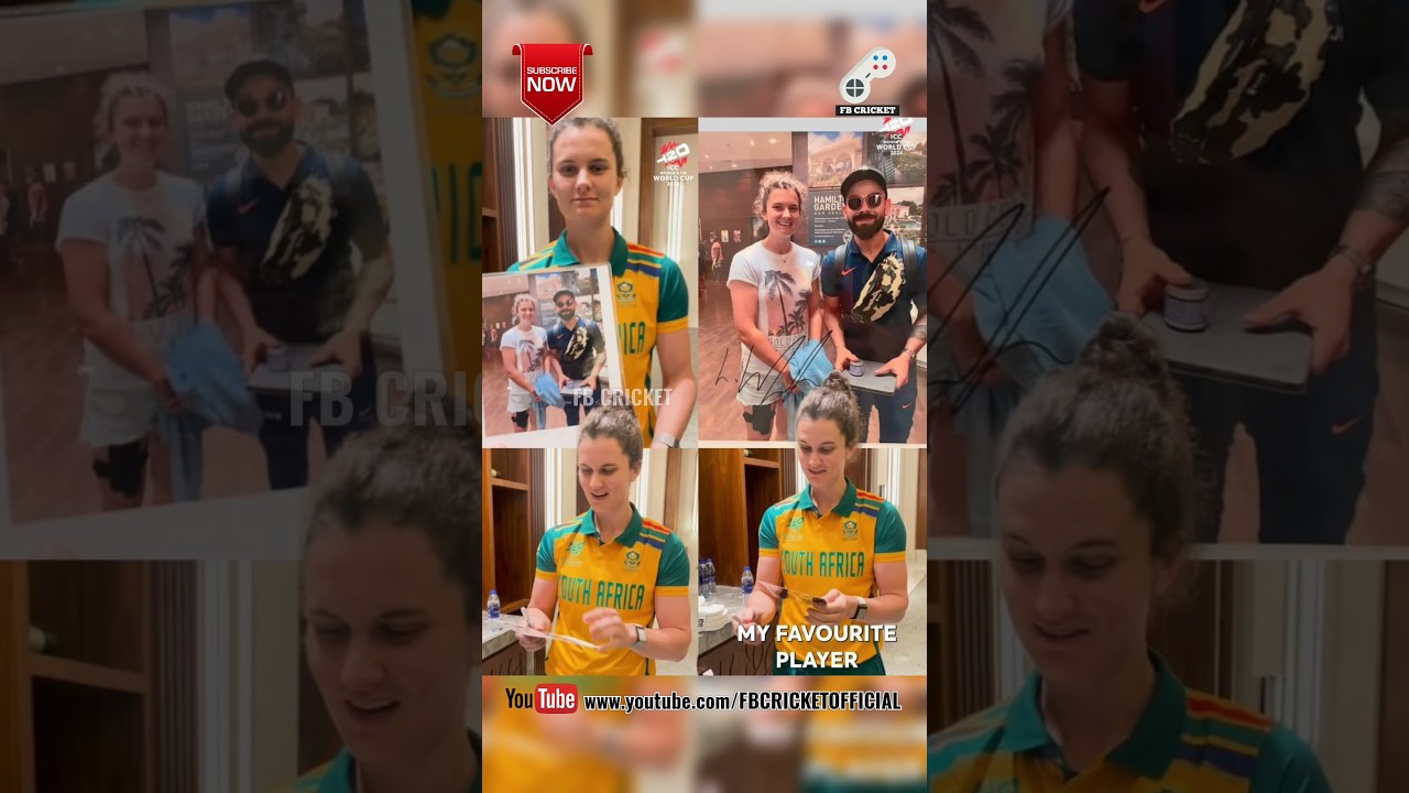 South Africa Women's Captain Laura Wolvaardt Names Virat Kohli as Her Favorite Player 🇮🇳