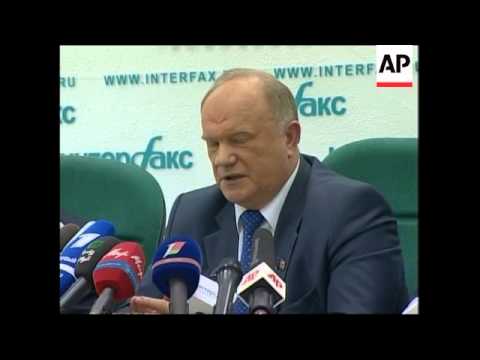 Zyuganov Criticizes Election Results 🗳️