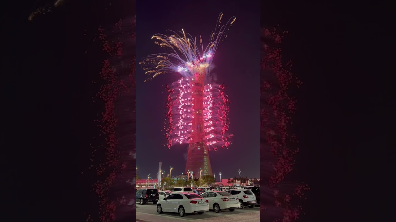 Qatar National Day at Torch Tower Doha 🎉