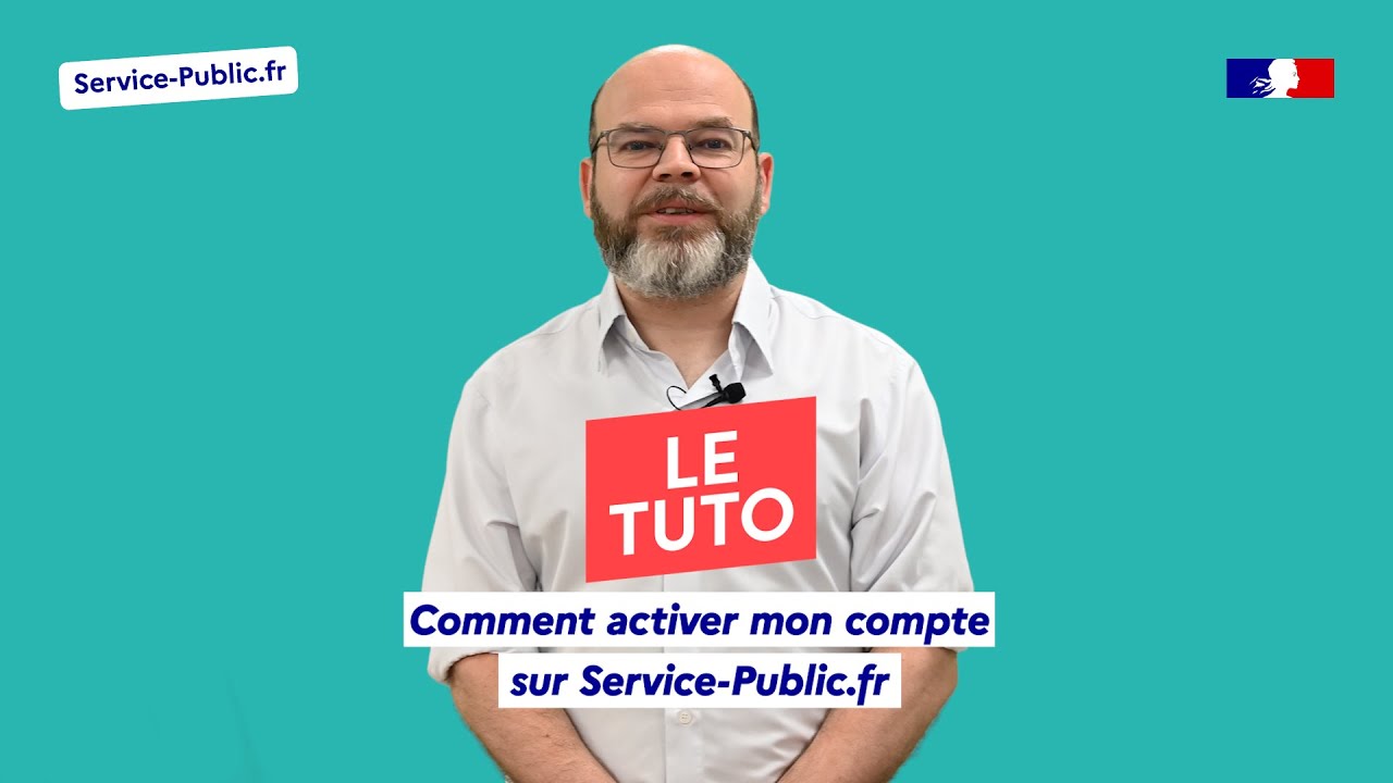 Activer votre compte Service-Public sans email de confirmation