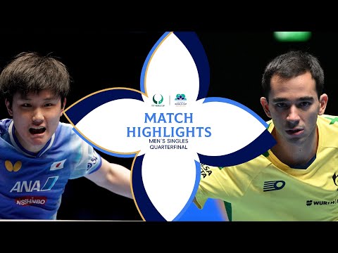 Tomokazu Harimoto vs Hugo Calderano | Match Highlights | #ITTFWORLDCUP 2025