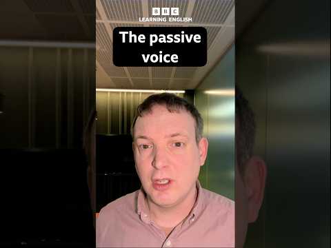 Understanding the Passive Voice