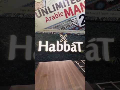 Must try! | Turkish Arabic & Multi Cuisine Restaurant | Habbat Global Cuisine | #food #travel #yummy