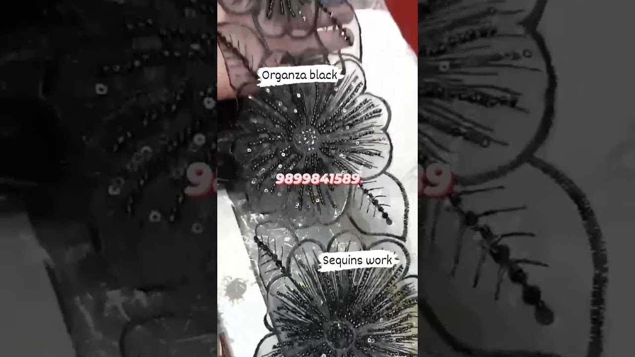 Elegant Black Organza Lace Suit & Dress ✨