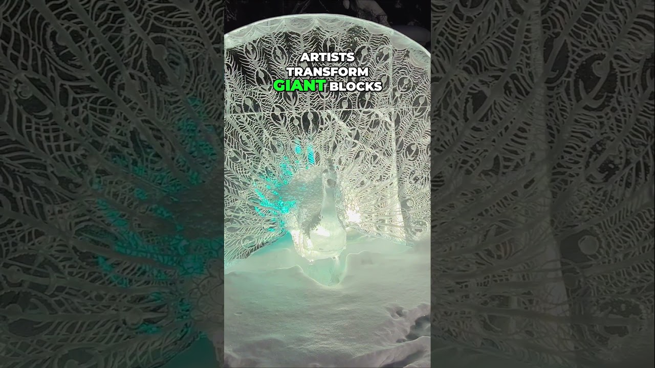 Stunning Ice Sculptures at the World Ice Art Championships ❄️