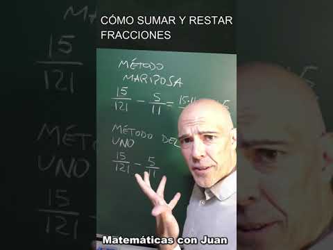SUMA Y RESTA DE FRACCIONES. Distinto denominador. 🧐Comparativa de métodos✏️