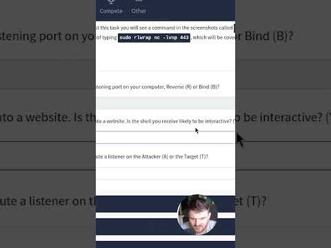 Types of Shell | Answer the Questions Series #shorts #thm #tryhackme