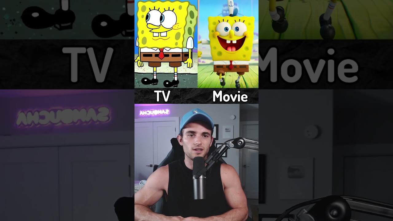 TV vs. Movie Versions of Your Favorite Characters π¬