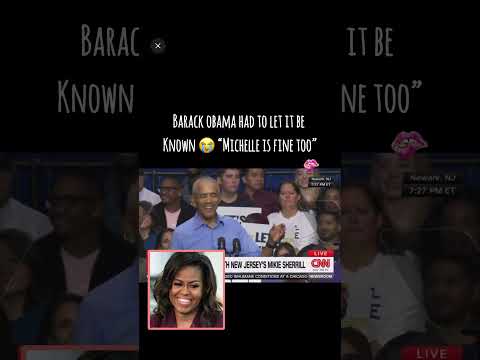 #Dearjosieb: 🤭🤭🤭#BarackObama shows love to #Michelle Obama during a campaign speech 👉
