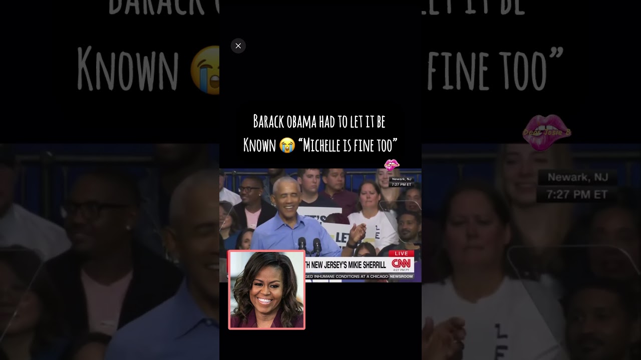Barack Obama Heartwarmingly Shows Love to Michelle During Speech ❤️