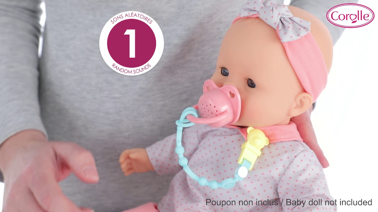Tétine sonore pour poupon Corolle 36 cm 🍼