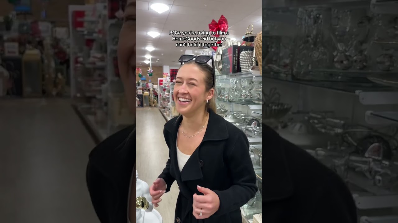 Unwanted BTS of HomeGoods Shopping 🛍️