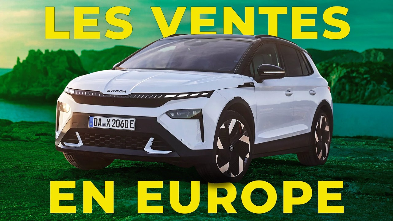 Ventes de VE en Europe : Skoda Elroq en tête 🚗