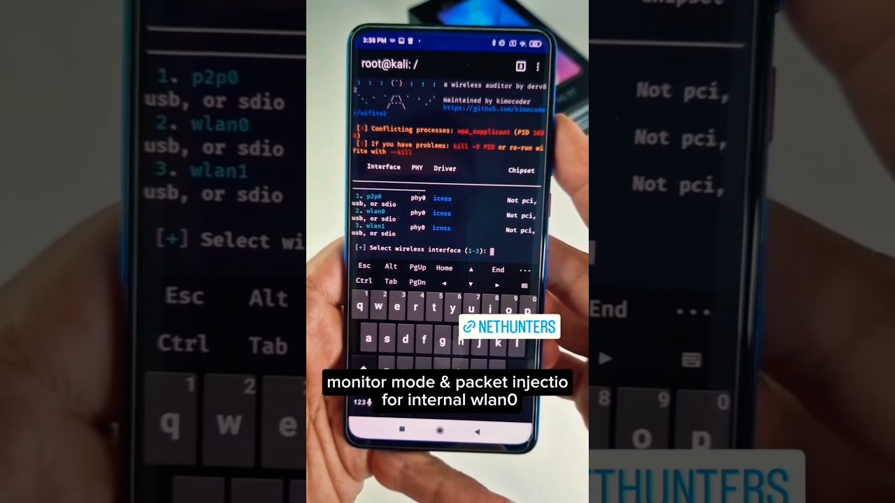 How to Run Kali Nethunter on Xiaomi & Use RubberDucky 🖥️ #Shorts