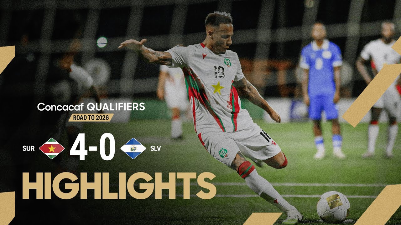 Suriname vs El Salvador | Concacaf Qualifiers 2026 ⚽