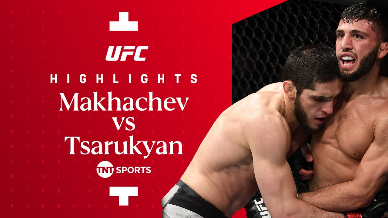 Islam Makhachev vs. Arman Tsarukyan UFC Highlights