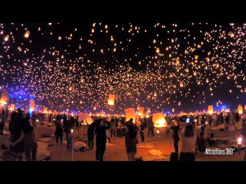 RISE Lantern Festival - Tangled "I See the Light" in Real Life - Las Vegas