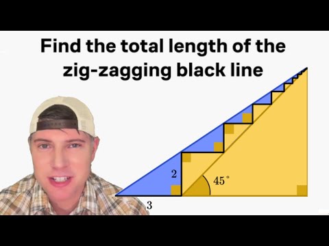 This Infinite Zig‑Zag Line Question Is Brilliant!