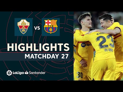 Resumen de Elche CF vs FC Barcelona (0-4)
