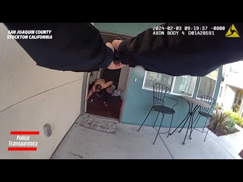 Stockton Police Shoot Man Stabbing His Wife