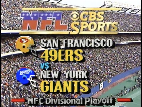 1986 NFC Divisional Playoff: 49ers vs. Giants HD