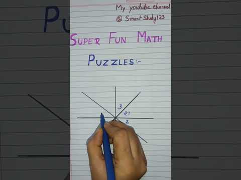 super maths fun puzzle games 💯💯🧩🧩|| #shorts #maths #mathspuzzle