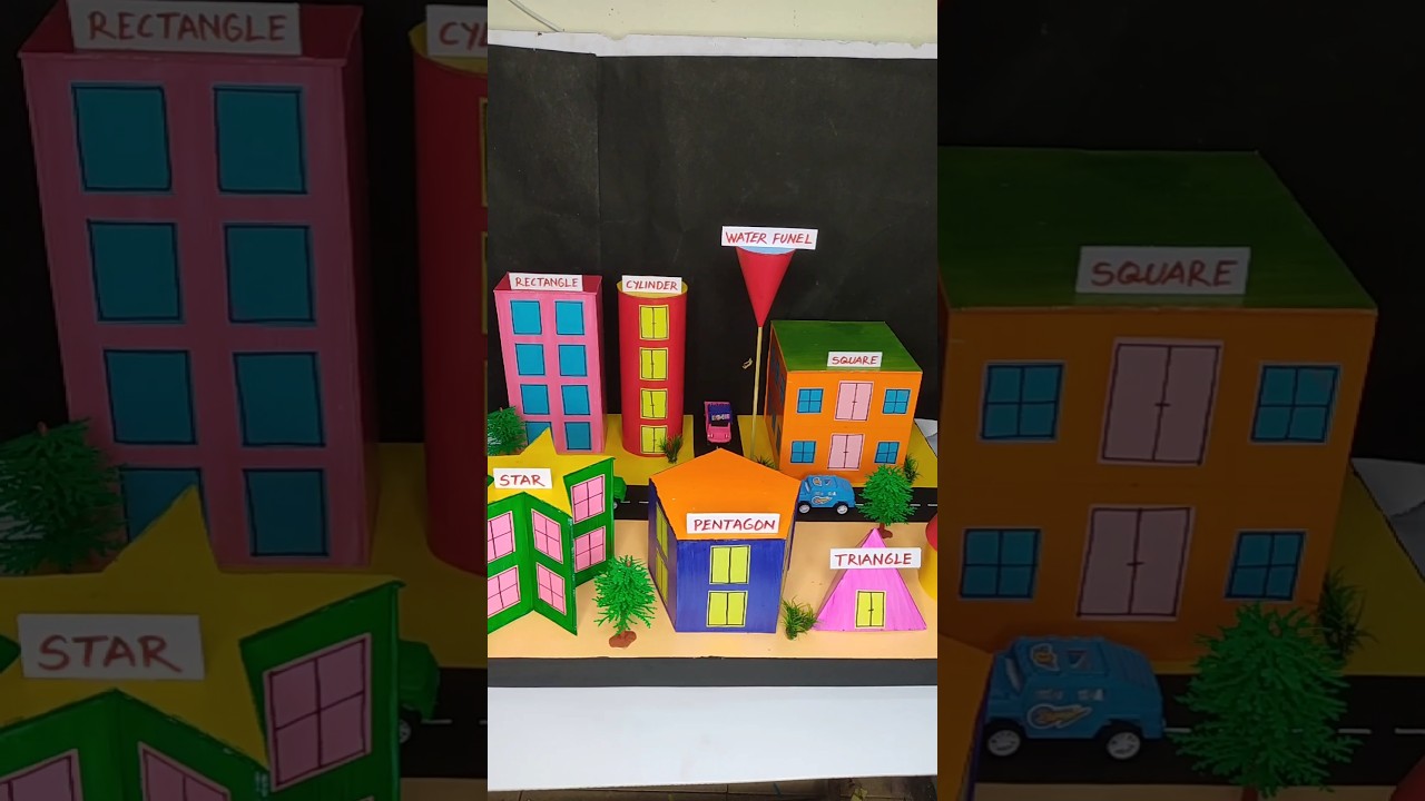 Create Stunning 3D Shape Models for Your School Project 🏙️