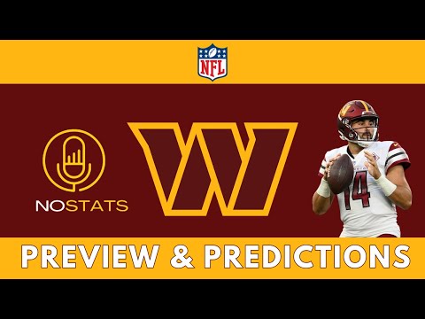 NO STATS | NFL | Washington Commanders Season Preview and Record Prediction