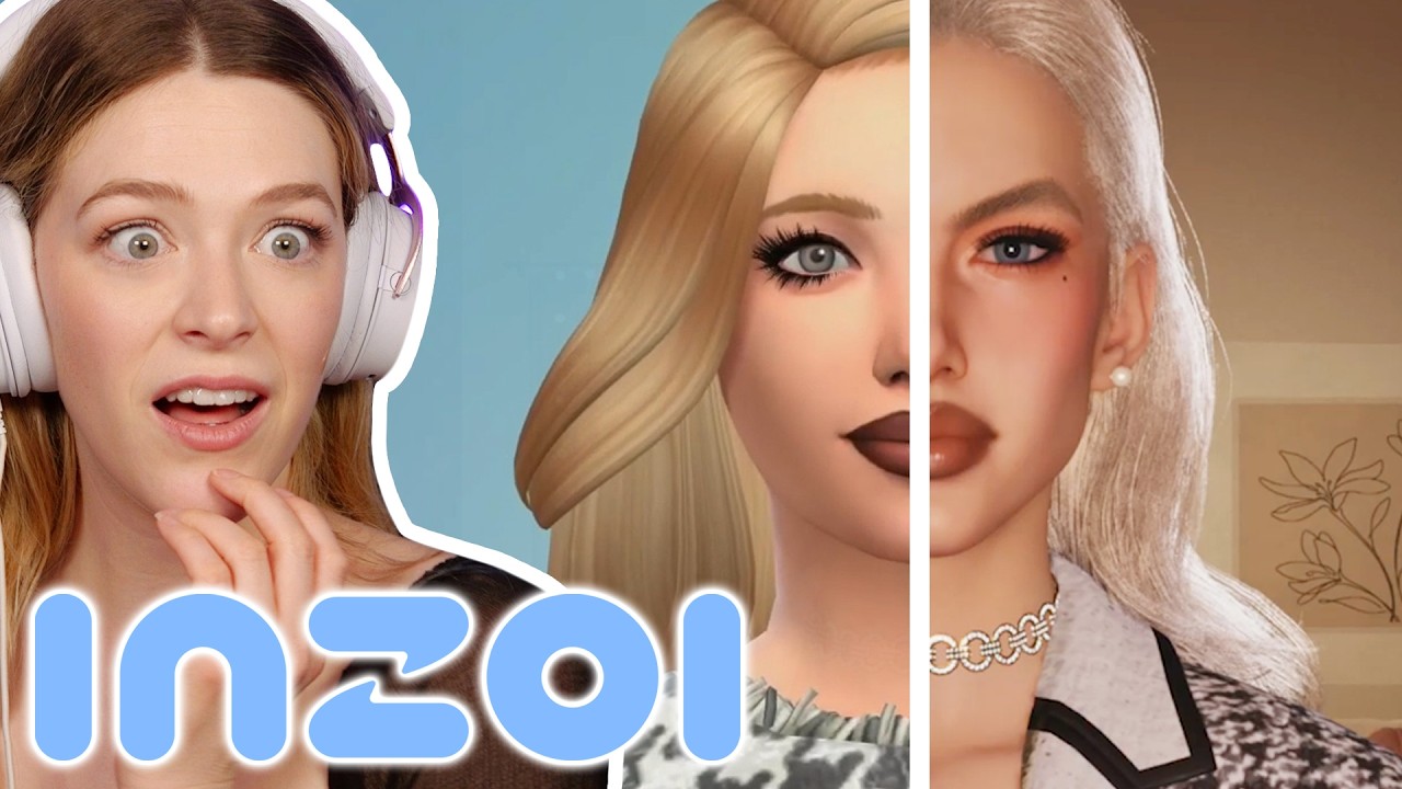 Kelsey Impicciche Tests New Realistic Game InZOI 🎮