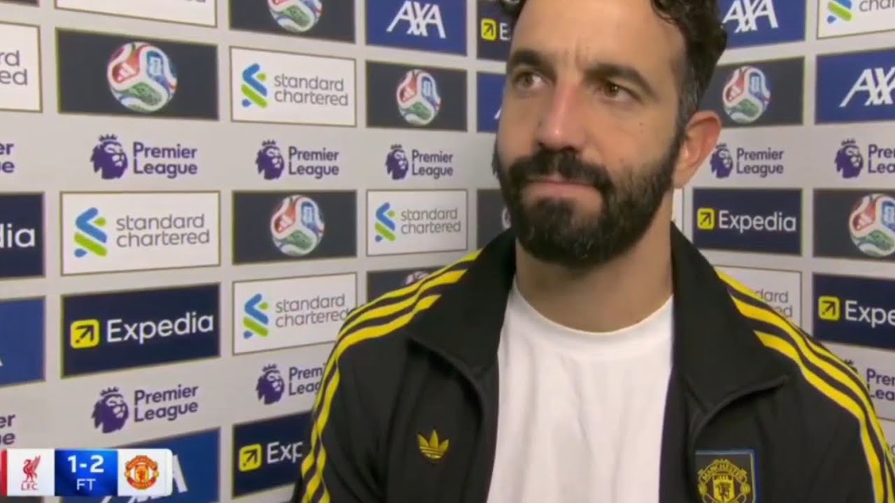 Ruben Amorim & Arne Slot React to Manchester United's 2-1 Victory Over Liverpool ⚽