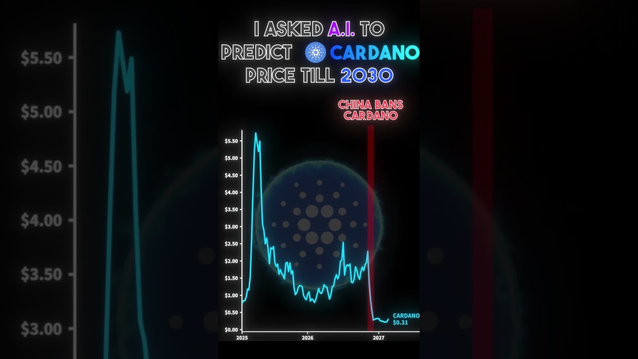 AI Predicts Cardano's Price Until 2030 📈