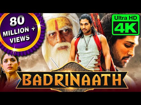 Badrinaath (4K Ultra HD) - Allu Arjun Action Dubbed Full Movie | Allu Arjun, Tamannaah
