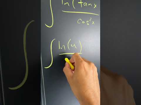 A simple calculus 2 integral #maths #mathematics #calculus