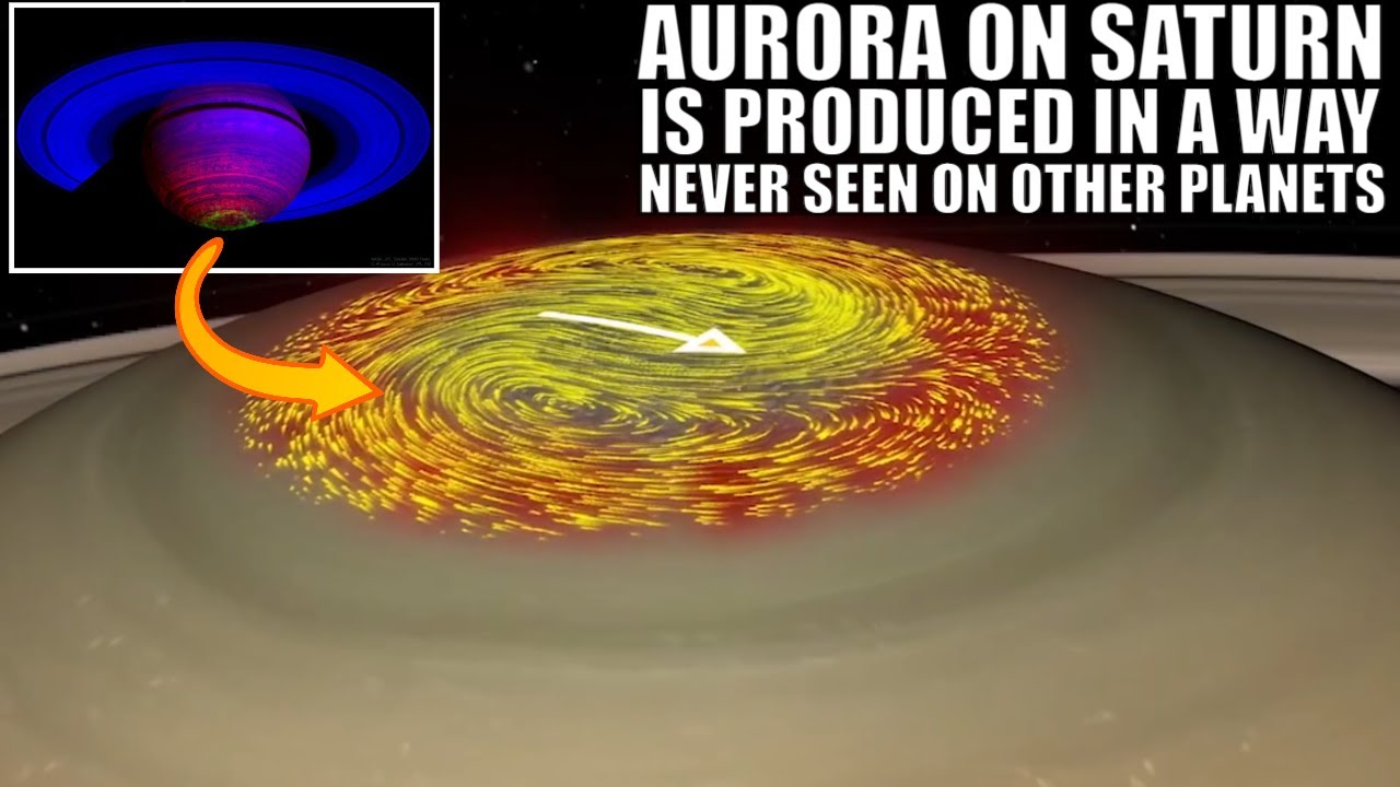 Strange Aurora on Saturn Are Produced In a Way Never Seen On Other Planets