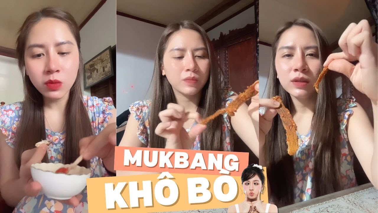 Mukbang Khô Bò & Mực Cùng Tín Nguyễn 🦑