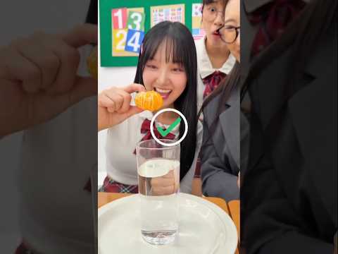 TANTANGAN AMBIL BUAH DI GELAS!