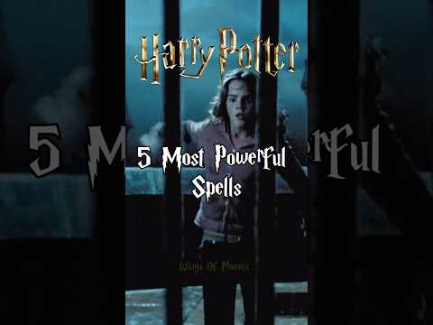 Most Powerful Spells in Harry Potter Films😱🪄 #harrypotter #hogwarts #potterhead #shorts