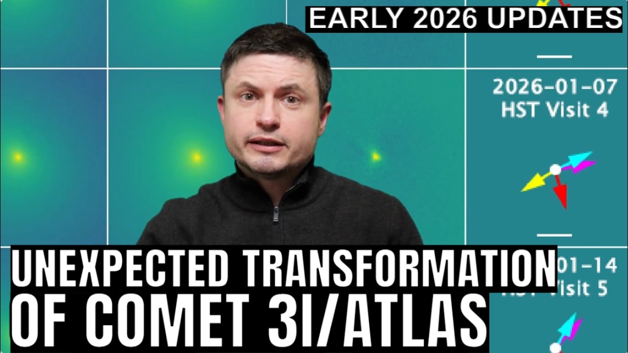 The Sun Just Cracked Open 3I/ATLAS Revealing New Surprises