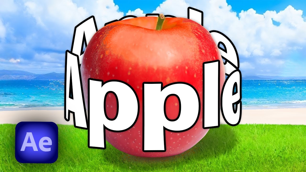 Create Rotating Cylinder Text in After Effects