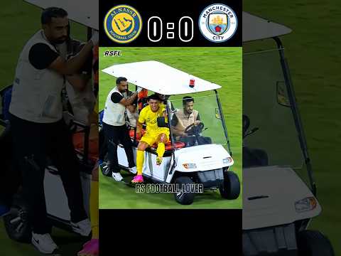 Al-Nassr vs Manchester City 🤯 Ronaldo vs Haaland 🔥imaginary final match 2025 🥶 || #football #shorts