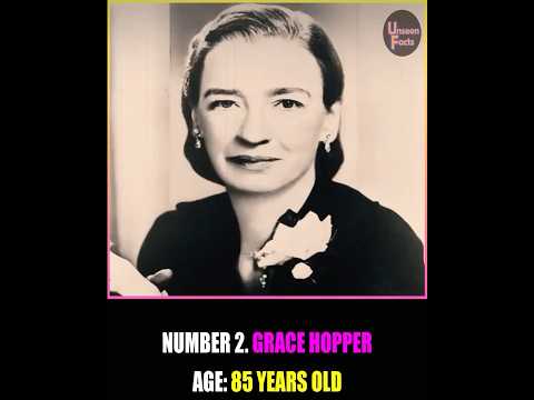 Remembering Grace Hopper, computing pioneer who died at 85 in 1992. #reels #gracehopper #computer