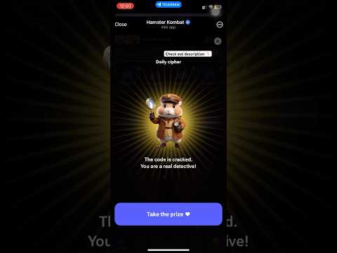 Hamster Kombat 19 August Daily Cipher Code