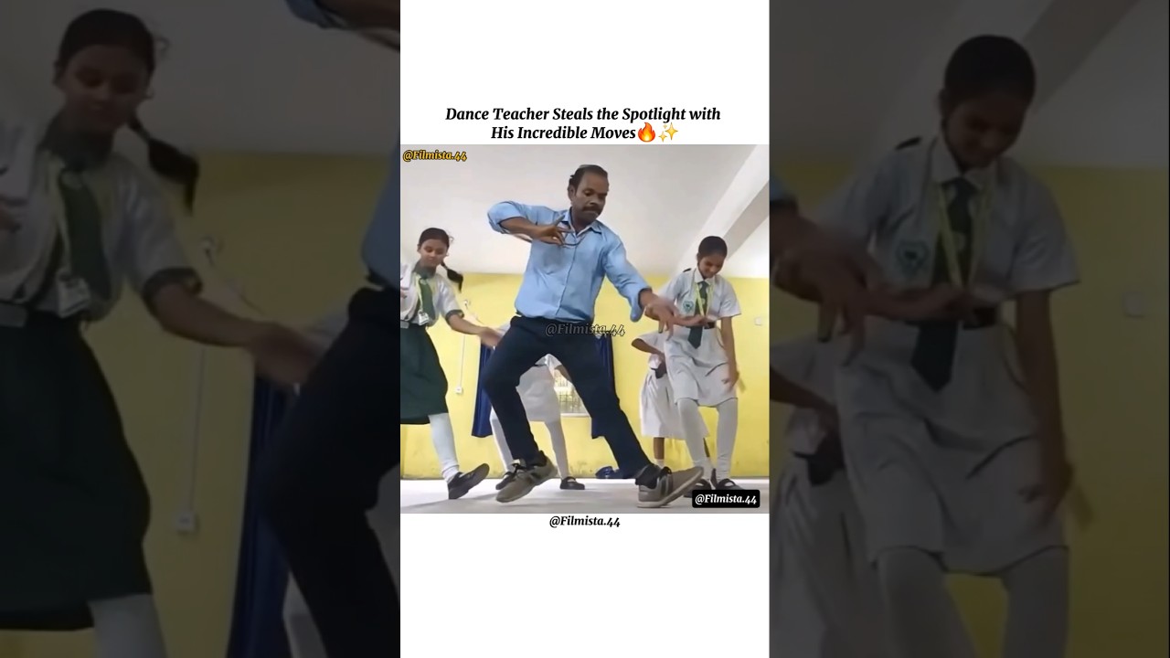 Incredible Dance Performance by a Talented Teacher 🔥