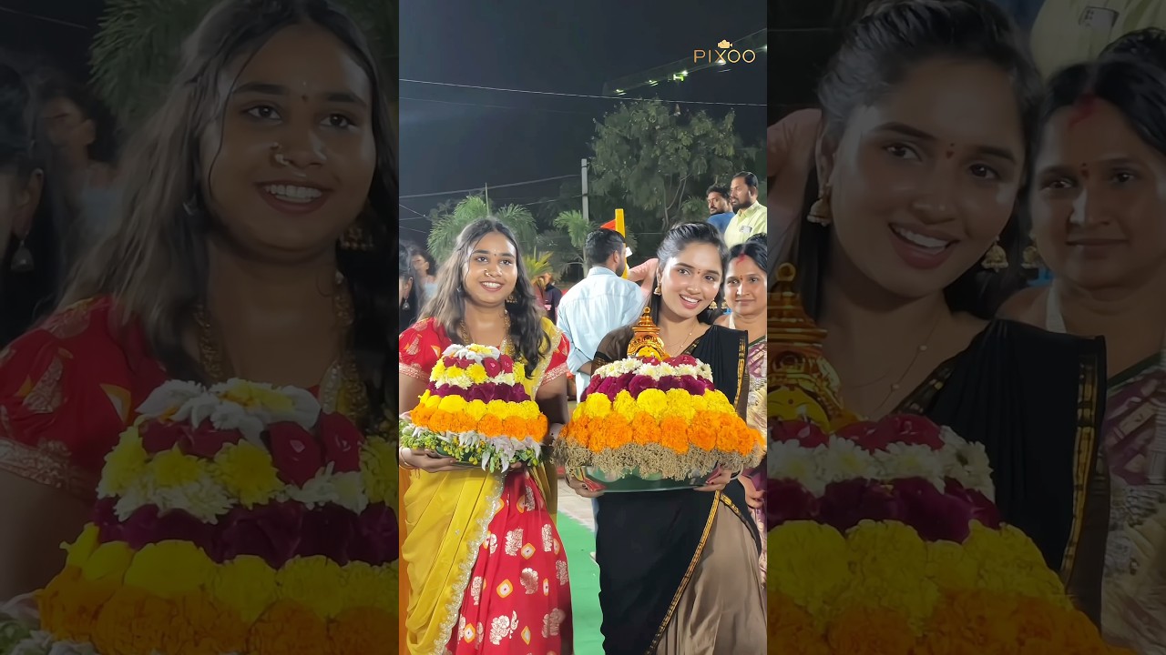 Bathukamma 2025 Celebration at IDL Lake 🌸
