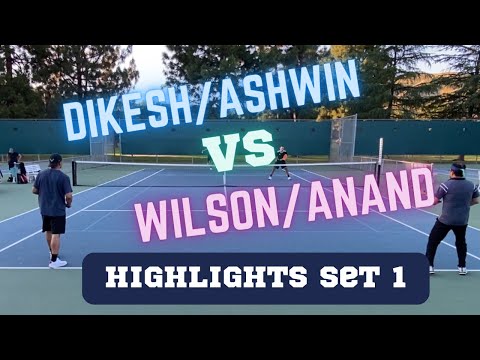 Exciting tennis doubles match highlights points | Stay tune for full match video #tennis #doubles